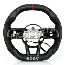 For Jeep Wrangler JL/JT Carbon Fiber Steering Wheel 18-27 with Heated
