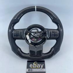 For Jeep Wrangler Patriot Compass 2011-2017 Real Carbon Fiber Steering Wheel