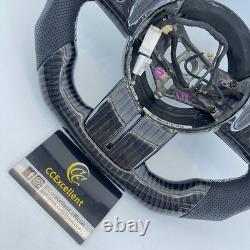 For Jeep Wrangler Patriot Compass 2011-2017 Real Carbon Fiber Steering Wheel