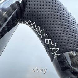 For Jeep Wrangler Patriot Compass 2011-2017 Real Carbon Fiber Steering Wheel