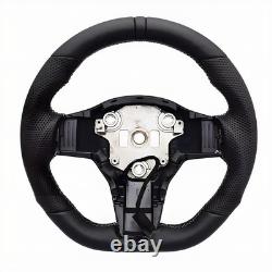 For Tesla Model 3 & Model Y 2017-2023 HEATED Ring Sport Leather Steering Wheel