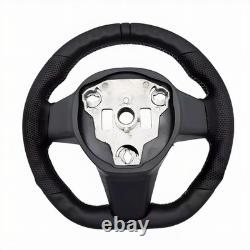 For Tesla Model 3 & Model Y 2017-2023 HEATED Ring Sport Leather Steering Wheel