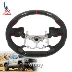 For Toyota 4RUNNER TUNDRA TACOMA 2010-2023 Real carbon fiber Steering Wheel