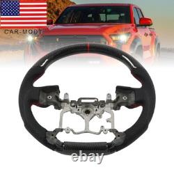 For Toyota 4RUNNER TUNDRA TACOMA 2010-2023 Real carbon fiber Steering Wheel