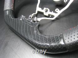 For Toyota Corolla iM 2014-2018 Carbon Fiber look leather steering wheel-SPORTS