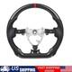 For Toyota Fj Cruiser 07-14 Real Carbon Fiber Perforated Leather Steering Wheel