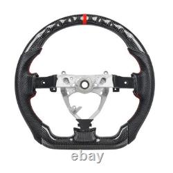 For Toyota FJ Cruiser 07-14 Real Carbon Fiber Perforated Leather Steering Wheel