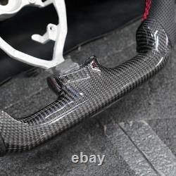 For Toyota FJ Cruiser 07-14 Real Carbon Fiber Perforated Leather Steering Wheel