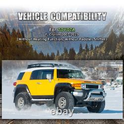 For Toyota FJ Cruiser 07-14 Real Carbon Fiber Perforated Leather Steering Wheel