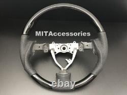 For Toyota FJ Cruiser 2006-2017 Black Piano genuine leather steering wheel-SPORT