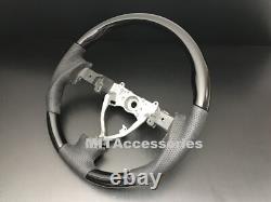 For Toyota FJ Cruiser 2006-2017 Black Piano genuine leather steering wheel-SPORT