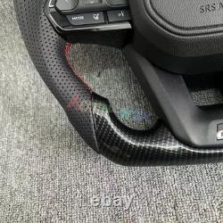 For Toyota Lexus Steering Wheel Carbon&Leather Suitable For most Toyota models