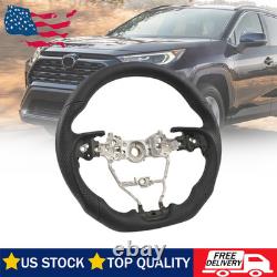 For Toyota RAV4 / Camry / Corolla 2019-2023 Leather Steering Wheel No Heated
