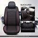 For Toyota Rav4 Set Leather Car 2/5 Seat Cover Cushion +15 Steering Wheel Cover