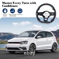 For Volkswagen Golf MK7 GTI/R 2015-2019 Carbon Fiber Hydro-Dip Steering Wheel