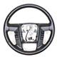 Ford 09-14 F-150 Leather Steering Wheel F150 Ebony Black Cruise Media