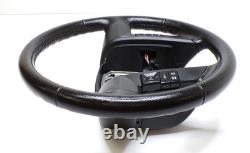 Ford 09-14 F-150 Leather Steering Wheel F150 Ebony Black Cruise Media