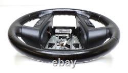 Ford 09-14 F-150 Leather Steering Wheel F150 Ebony Black Cruise Media