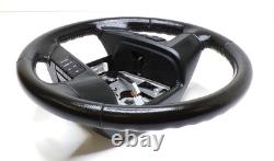 Ford 09-14 F-150 Leather Steering Wheel F150 Ebony Black Cruise Media
