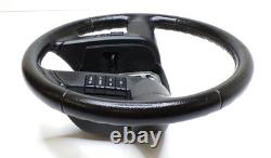 Ford 09-14 F-150 Leather Steering Wheel F150 Ebony Black Cruise Media