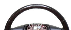 Ford 09-14 F-150 Leather Steering Wheel F150 Ebony Black Cruise Media