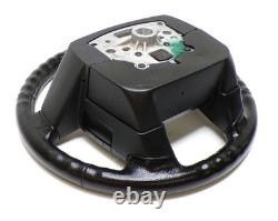Ford 09-14 F-150 Leather Steering Wheel F150 Ebony Black Cruise Media