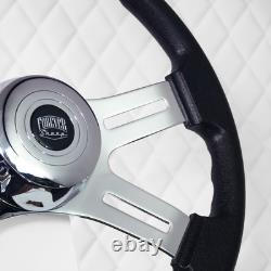 Forever Sharp 16 Steering Wheel Big Rig Black Kenworth & Peterbilt 2014+ T03