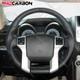 Full Black Leather Steering Wheel For Toyota Tacoma Flat Bottom 2010+ Sport