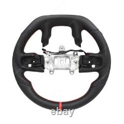 Full Leather For Dodge RAM 1500 Rebel 2019-2024 with Heated Sport Steering Wheel