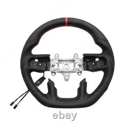 Full Leather For Dodge RAM 1500 Rebel 2019-2024 with Heated Sport Steering Wheel