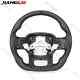 Full Leather Perforated Steering Wheel For Ford F-150 Raptor 2021-2024 No Heated