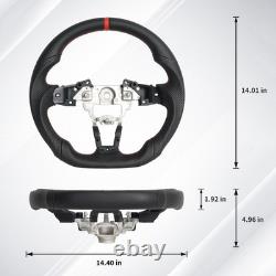 Full Leather Sport Steering Wheel Fit Mazda MX-5 Miata 2016-2025