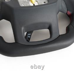 Full Leather Sport Steering Wheel For Ford F150 Raptor 2021-2024 with Heated