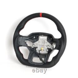 Full Leather Sport Steering Wheel For Ford F150 Raptor 2021-2024 with Heated Full Leather Sport Steering Wheel For Ford F150 Raptor 2021-2024 with Heated