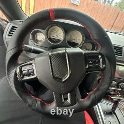 Full Leather Sport Steering Wheel for Dodge Charger Challenger Durango 11-14