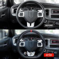 Full Leather Sport Steering Wheel for Dodge Charger Challenger Durango 11-14