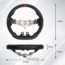 Full Leather Sport Steering Wheel for Dodge Charger Challenger Durango 11-14