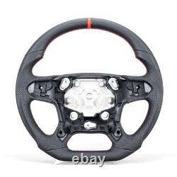 Full Leather Steering Wheel For Chevrolet Tahoe Silverado 1500 Tahoe 2014-2018