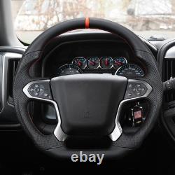 Full Leather Steering Wheel For Chevrolet Tahoe Silverado 1500 Tahoe 2014-2018