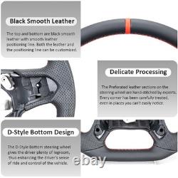 Full Leather Steering Wheel For Chevrolet Tahoe Silverado 1500 Tahoe 2014-2018