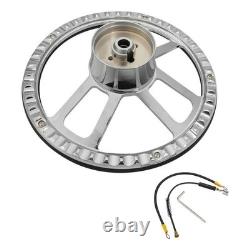 GM 14 Billet Aluminum 9 Hole Steering Wheel Kit & Horn Button & Adapter Hot Rod