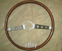 GM 2 Spoke Wood Steering Wheel 1964-1966 Chevelle Nova Impala REAL DEAL SURVIVOR