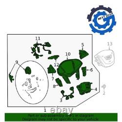 GM Dark Titanium Leather Steering Wheel for 2017 Cadillac XT5 84214051 OEM