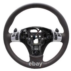 GM OEM Cocoa Leather Steering Wheel with Tap Shift for 2008 Malibu 25898306