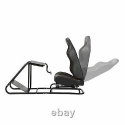 Gaming Chair Racing Seat Simulator Cockpit Steering Wheel Stand F1 For Adults