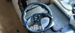 Genuine Momo Corse Steering Wheel with Boss for VW Golf Mk4 Seat Leon Audi A3