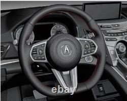 Genuine OEM ACURA RDX 2022-2024 A-spect Red Stitching Steering Wheel