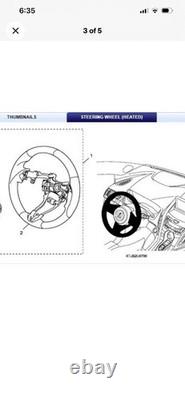 Genuine OEM ACURA RDX 2022-2024 A-spect Red Stitching Steering Wheel