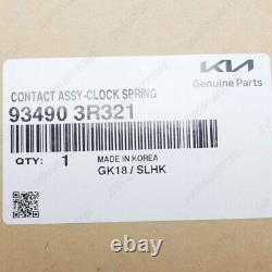 Genuine OEM Kia Clock Spring Module Contact Wiring With Heated Seats 93490 3R321