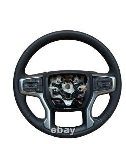 Genuine Oem Chevy Gmc Silverado Sierra 2500 3500 23-24 Heat Steering Wheel Black